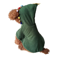Cute Christmas Cloak with Hood for Dogs and Cats